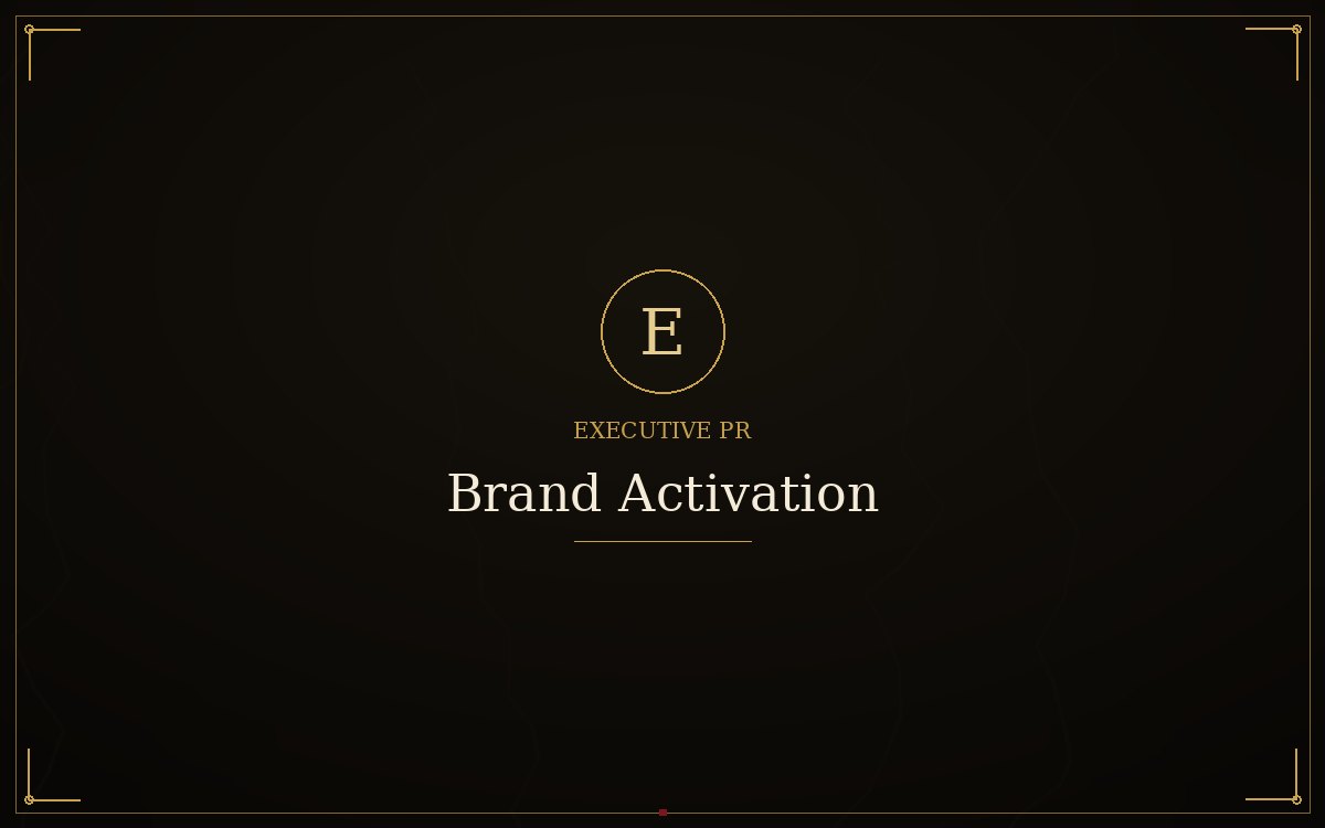 Brand Activations & Sponsorship